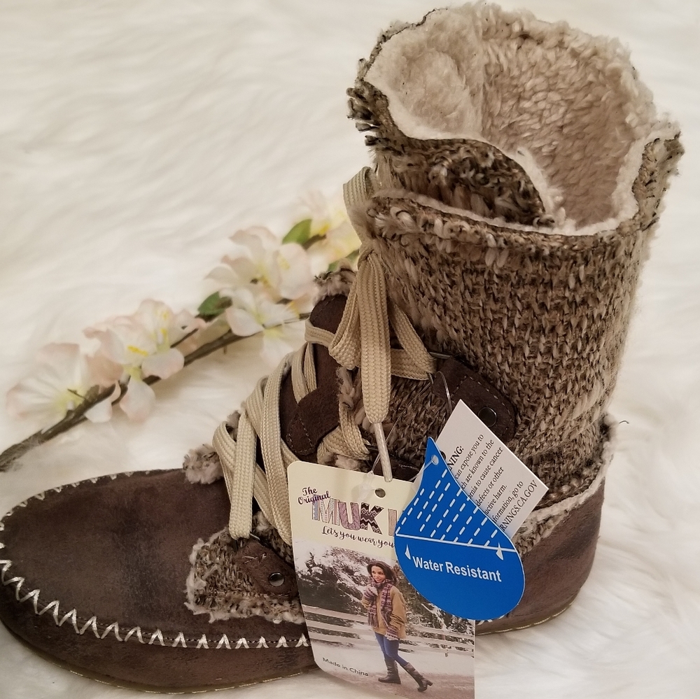💖1LEFT!💖GORGEOUS LACE UP MAJOR PLUSH BOOT SZ 6💖 - Picture 5 of 8